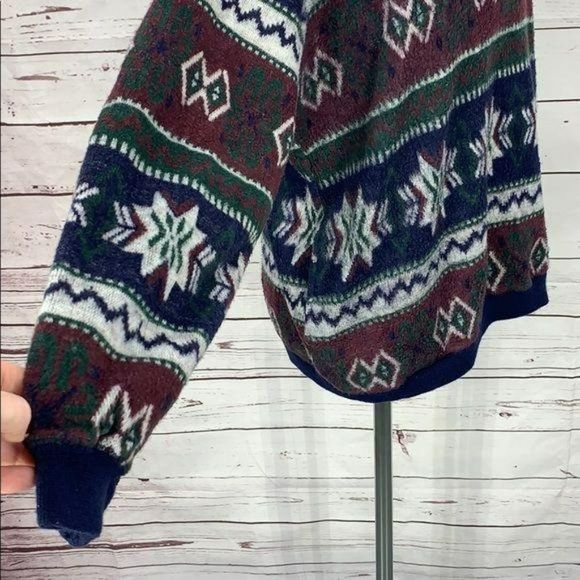 Jeans Wear Indian Aztec‎ tribal Western Fleece Pullover size XL - Picture 5 of 11